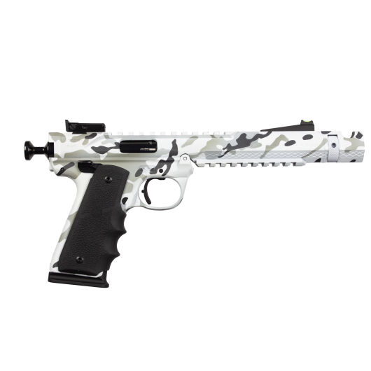 VF4M-0048 Volquartsen Firearms Black Mamba 22 LR 6.0" Arctic Camo Cerakote