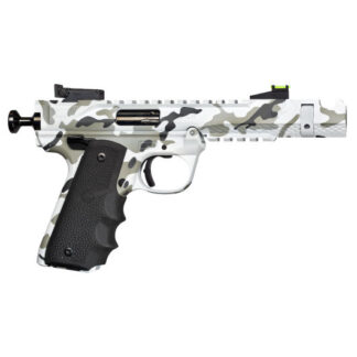 VF4M-0049 Volquartsen Firearms Black Mamba 22 LR 4.5" Arctic Camo Cerakote