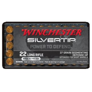 W22LRST Winchester WIN 22LR 37GR SLVRTP HP 50RD 22 LR