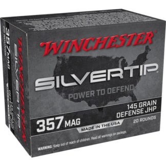 W357ST Winchester WIN 357 145GR SLVRTP HP 20RD Mag