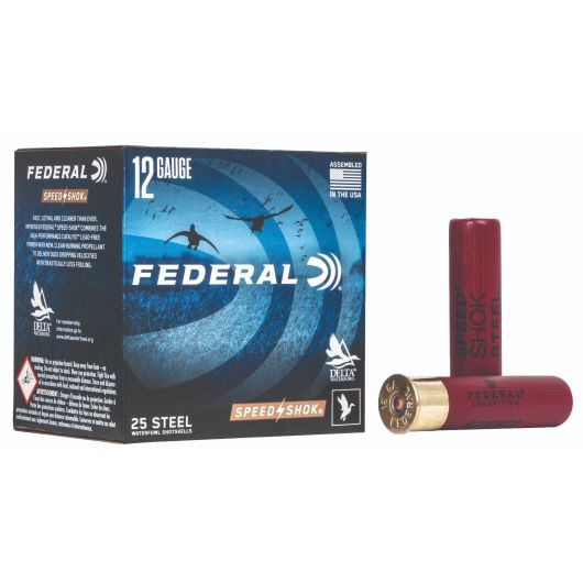 WF133-2 Federal Ammunition FDR 12G SPDSHK 3.5-1.375-2 25R 12 Gauge