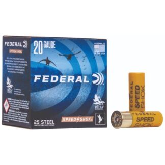 WF208-7 Federal Ammunition FDR 20G SPDSHK 2.75-.75-7 25RD 20 Gauge