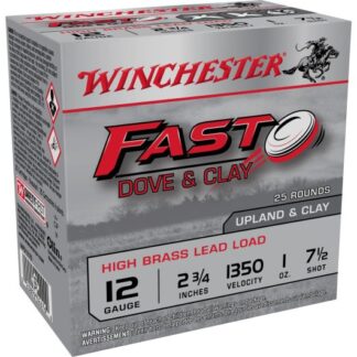WFD127B Winchester WIN 12G FASTDOVE 2.75-1-7.5 25 12 Gauge