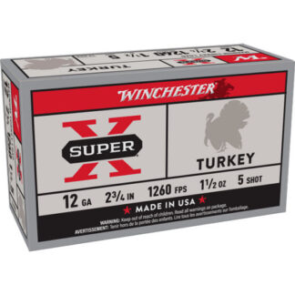 X12MT5 Winchester WIN 12G TRKY 2.75-1.5-5 10RD 12 Gauge