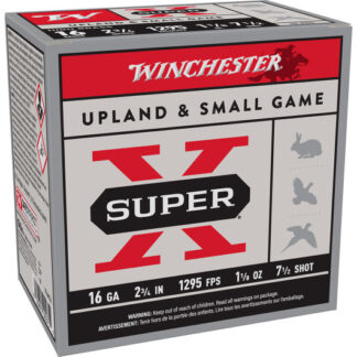X16H7 Winchester WIN 16G HB 2.75-1.125-7.5 25RD 16 Gauge