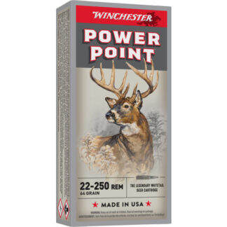 X222502 Winchester WIN 22-250 64GR PPT 20RD Rem