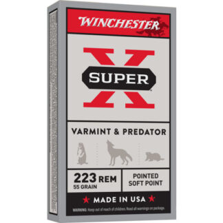 X223R Winchester WIN 223 55GR V&P JSP 20RD Rem