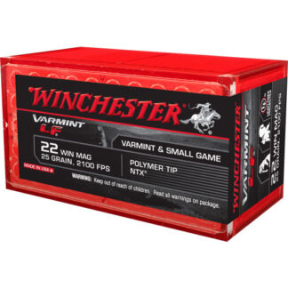X22MHLF Winchester WIN 22M 25GR VARMLF NTX 50RD 22 Mag