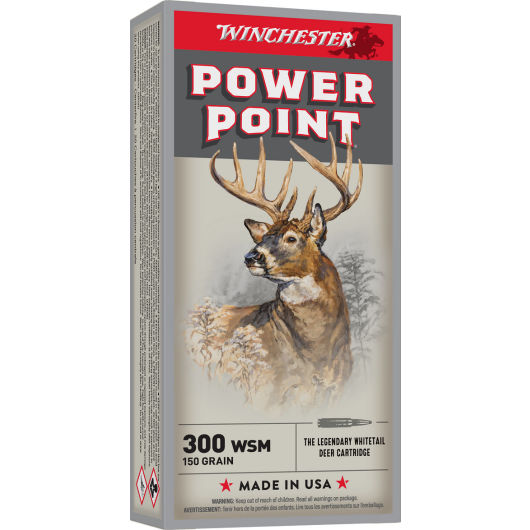 X300WSM1 Winchester WIN 300WSM 150GR PPT 20RD 300 WSM