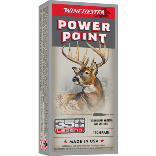 X3501 Winchester WIN 350LGND 180GR PPT 20RD 350 Legend
