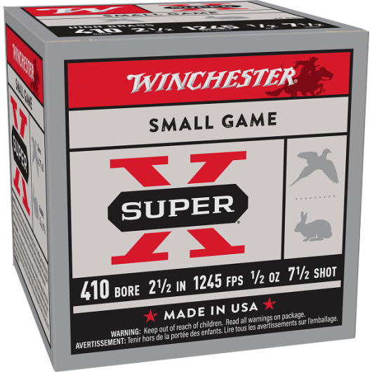 X417 Winchester WIN 410 HB 2.5-.5-7.5 25RD