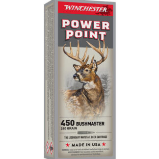 X4501 Winchester WIN 450BSH 260GR PPT 20RD 450 Bushmaster