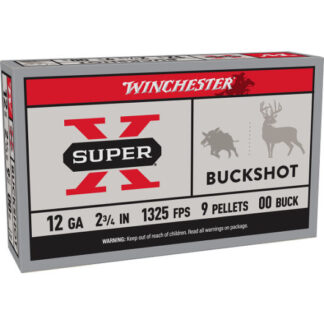 XB1200 Winchester WIN 12G BU 2.75-00-9P 5RD 12 Gauge