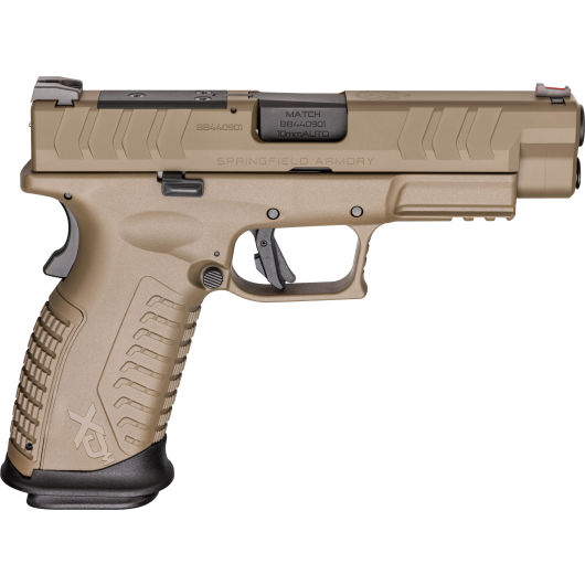 XDME94510FHCOSP Springfield Armory USA XDM 10mm Auto 4.5" FDE