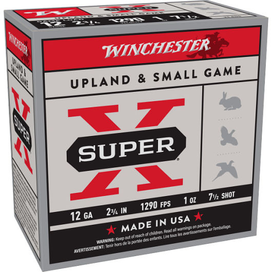 XU127 Winchester WIN 12G GAME 2.75-1-7.5 25RD 12 Gauge
