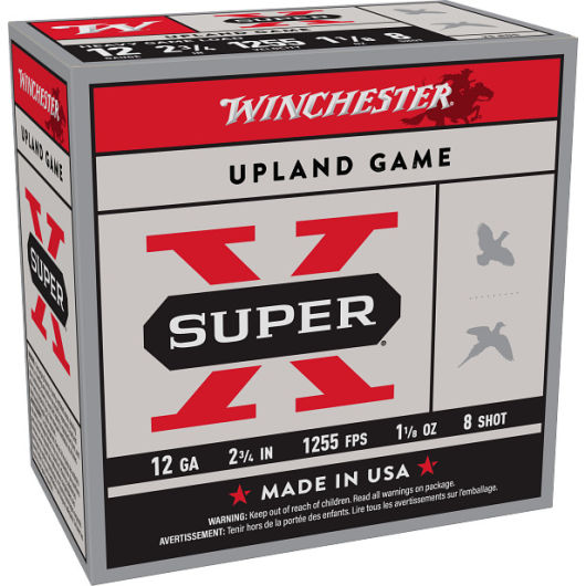 XU12H8 Winchester WIN 12G HVYG 2.75-1.125-8 25RD 12 Gauge