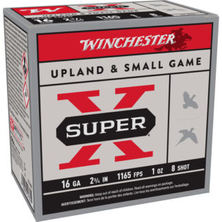 XU168 Winchester WIN 16G GAME 2.75-1-8 25RD 16 Gauge